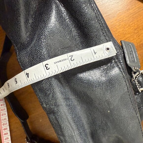 Coach Kristin Black Leather Satchel Excellent Condition - Picture 3 of 15